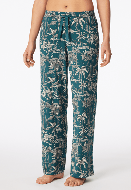 Langere broek Tropic groen - Mix+ Relax 36