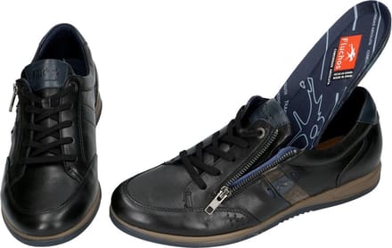 Fluchos -Heren -  zwart - sneakers - maat 41