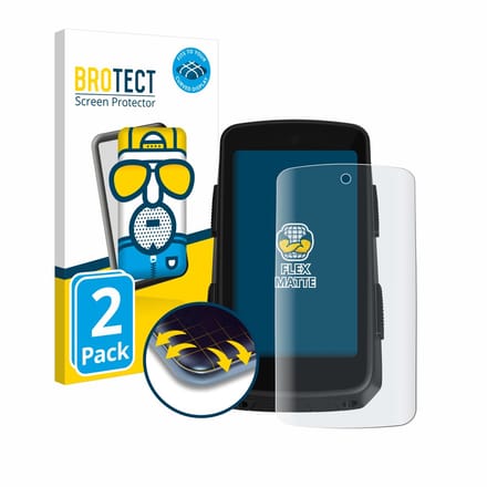 BROTECT - Screenprotector voor Hammerhead Karoo 3 - Folie Beschermfolie matte volledig dekking 2 Stuks
