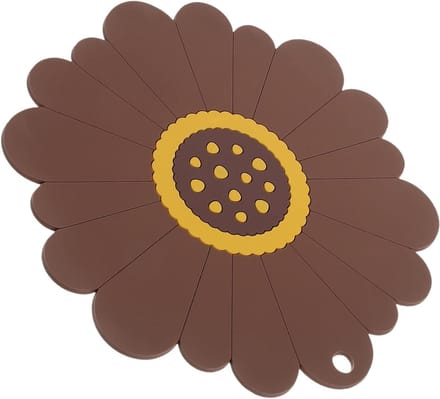 Siliconen Placemat - Onderlegger Tafel - Bescherming Keukentafel - Hittebestendig Ontwerp - 80 Gram - Bruin