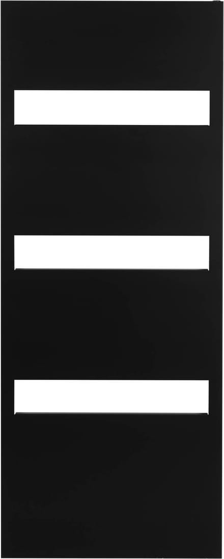 Ben Paros designradiator 675W 60,5x154,3cm mat zwart