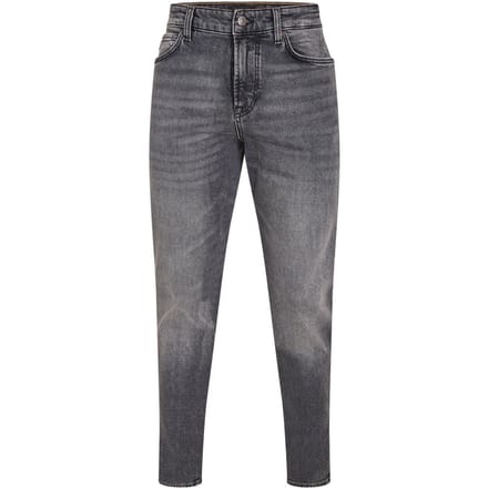Men's Boss High Rise Slim Fit Five Pocket Jeans in Medium Grey
