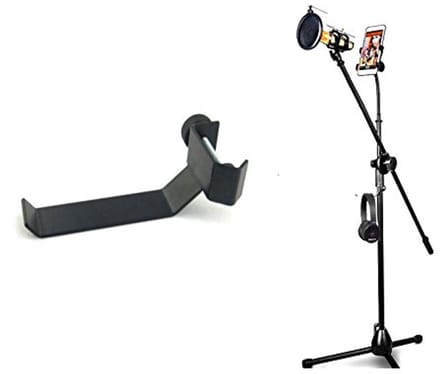 Hoofdtelefoon Headset Hanger Clip Stand voor Microfoon en Muziekstandaard