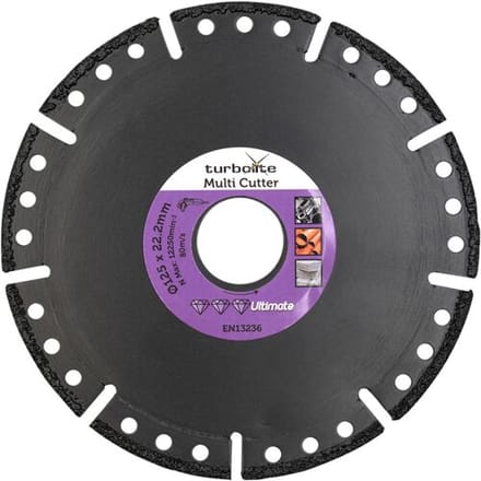 Marcrist Turbolite Ultimate Multi diamantschijf universeel 125x22,2mm