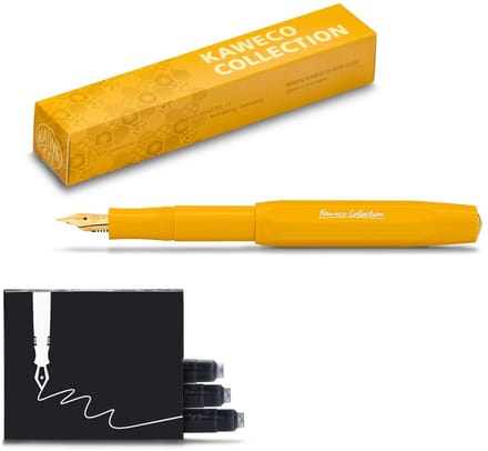 Kaweco - Collection - Vulpen - Medium - Honey - met doosje inkt patronen