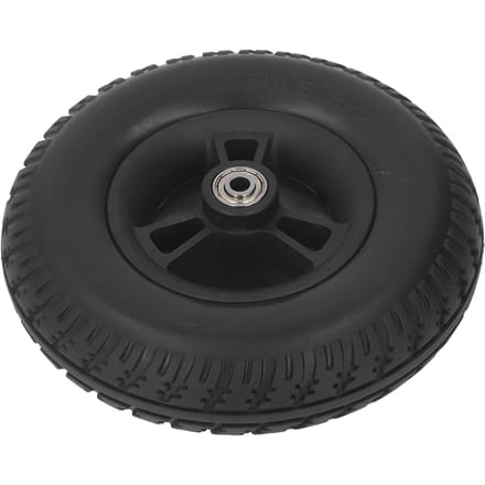 8 inch Rolstoelband PU Anti-Slip Explosiebestendig Sterk Draagvermogen Wiel Vervanging black