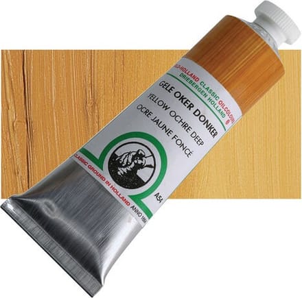 Old Holland Olieverf Yellow Ochre Deep A54 18ml