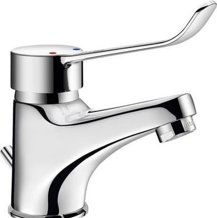 Wastafelmngkrn H.60 + trekplug en afvoer, hygiën. hendel, BEL