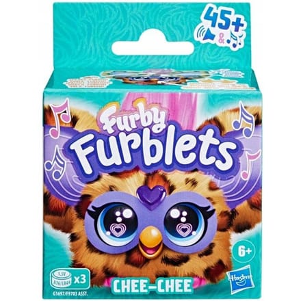 Furby Furblets Chee Chee - Speelfiguur - Knuffel met geluid