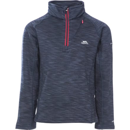 Trespass kinderfleecejas/fleecepullover Edvin - Jongensfleece At200 Navy Marl