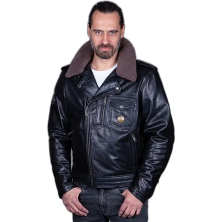 Motor leren jas Helstons Perco