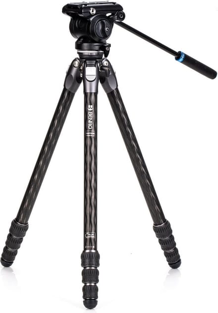 Benro Tortoise 24CLV+S4PRO Reisstatief - Lichtgewicht en Stabiel