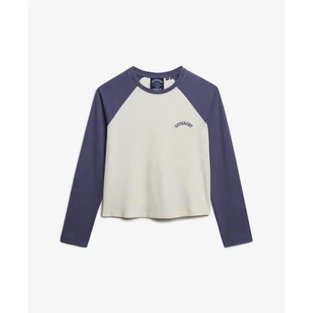 Dames-T-shirt met lange mouwen Superdry Essential