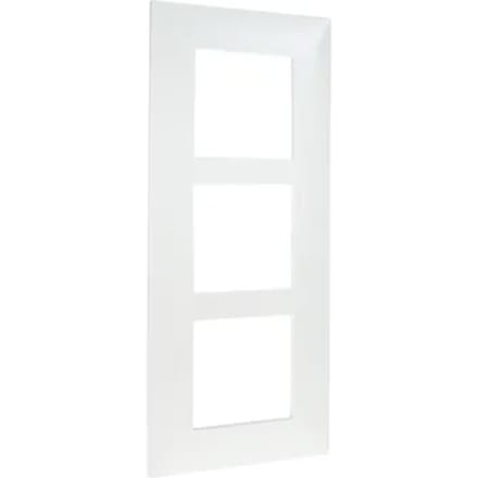 Legrand Vanela Next Drievoudige Afdekplaat Wit 57mm