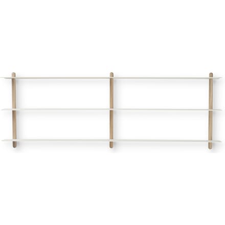 Gejst Nivo Wandrek Configuratie D - eiken/wit