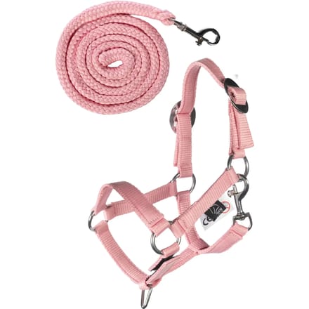 Zadel en longe voor Hobby Horse HKM Kids Basic