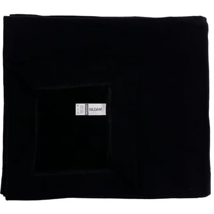 Heavy Blend Fleece Stadium Blanket - Black - One Size