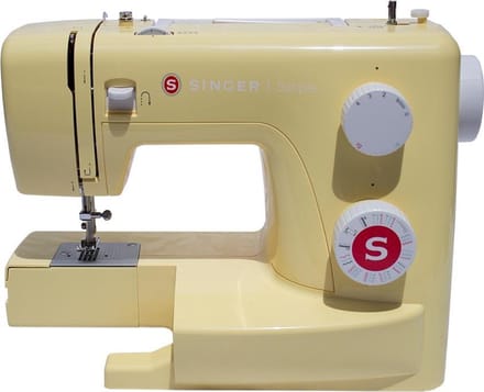 Singer Naaimachine met vrije arm Simple 3223 Geel