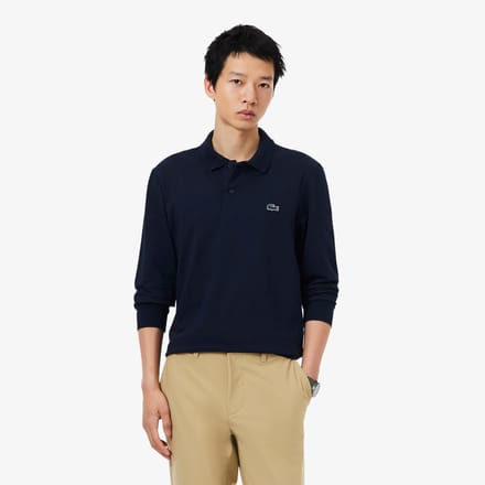 Lacoste Regular Fit Longsleeve Polo Heren - Maat M
