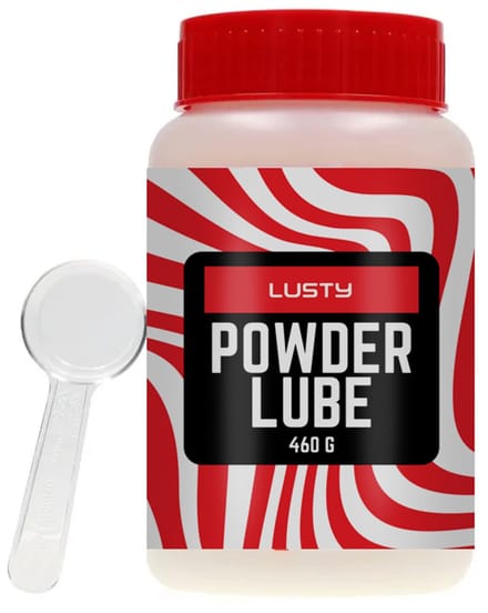 Lusty Waterbasis Powder Lube 460 gr - Goed voor circa 24 liter glijmiddel