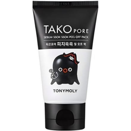 TONYMOLY Tako Pore Sebum Control Peel Off Masker 60ml black