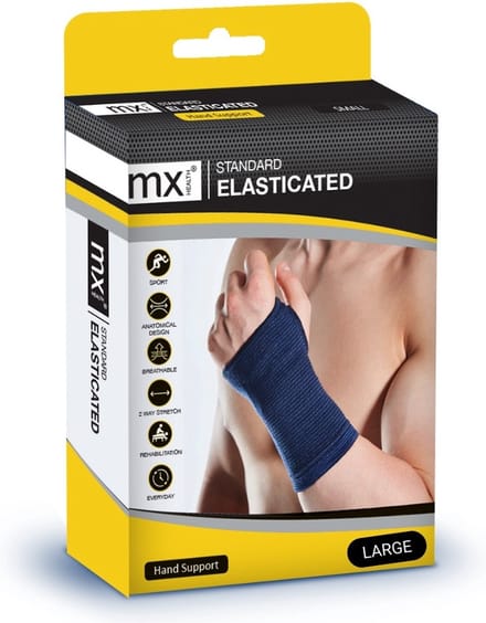 MX Health Mx Standard Hand Support Elastic - L