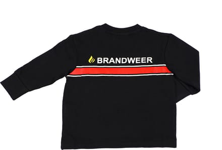 Fun2Wear - Pyjama Brandweer - Zwart - Maat 86 -