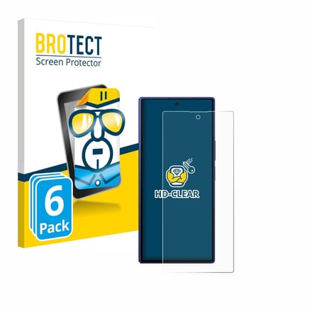 BROTECT - Screenprotector voor Samsung Galaxy Z Fold 7 - Folie Beschermfolie transparant 6 Stuks