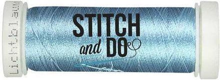 Lichtblauw Linnen Garen Stitch & Do