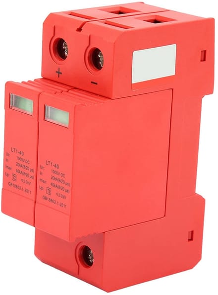 Dailygoody - Surge Arrester 2P Dc1000V - 40Ka Thuisbescherming tegen