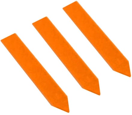 CombiCraft Dikke Steeketiketten 18 x 100 mm Oranje - 100 stuks