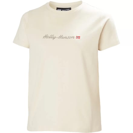 Helly Hansen Core Graphic 2.0 T-shirt Met Korte Mouwen Beige M Vrouw