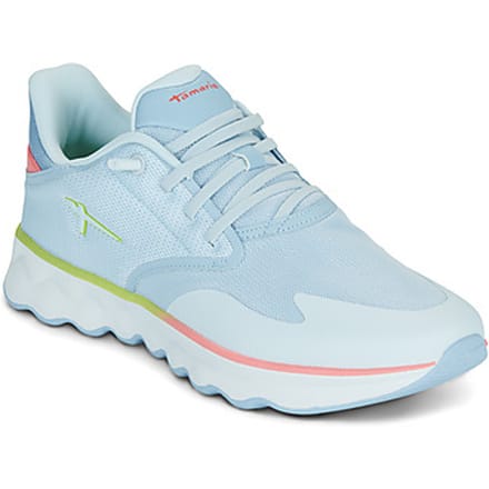 Tamaris Light Weight Sneakers blauw Textiel