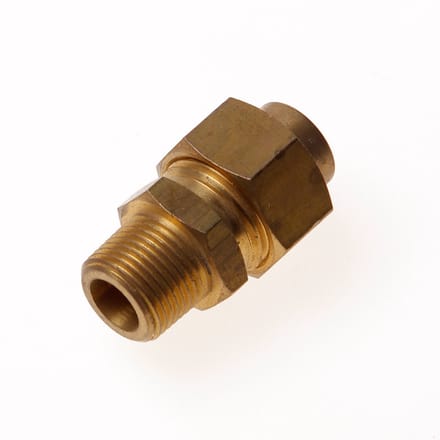 DPS Koppeling 3-delig conisch dichtend buitendraads 3/8" x 12mm