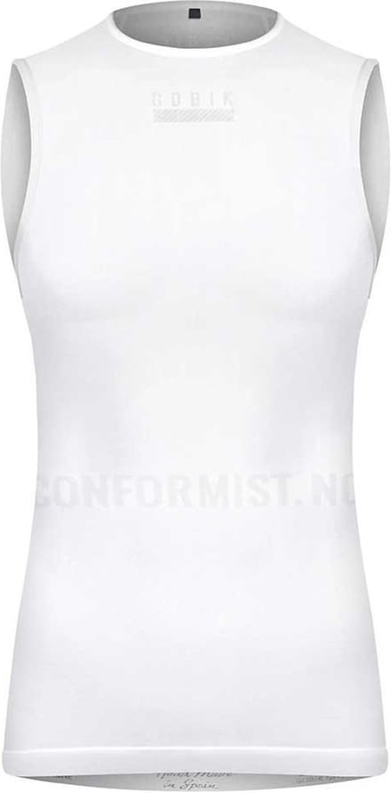 Gobik Limber Skin Mouwloos Basislaag Wit M Vrouw