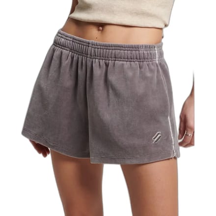 Superdry - S Logo velours short - Dames - Korte broeken