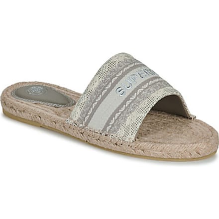 Superdry - Canvas Espadrille Overlay slippers - Dames - Slippers