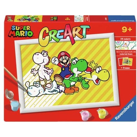 Ravensburger CreArt Super Mario - Schilderen op Nummer