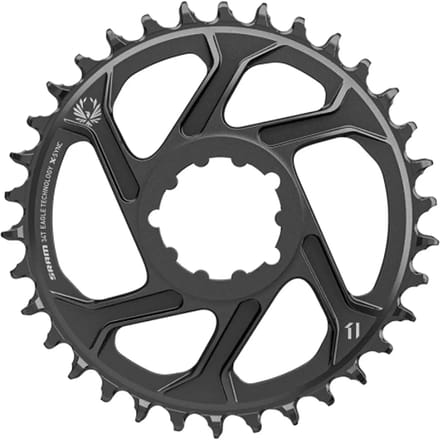 SRAM X-Sync 2 Kettingblad Directe Montage aluminium 12-speed 3mm, zwart Uitvoering 32T