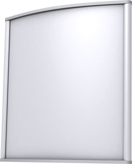 Europel Deurbord 15 x 15 cm Zilver