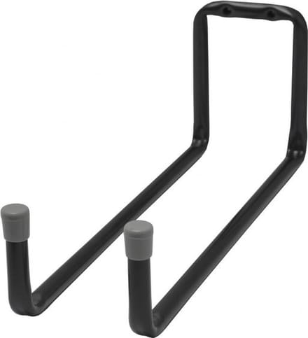 Ophanghaak Dubbel Grijs 12 x 31,5 cm | Per Stuk