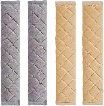 Dailygoody - Set van 4 Zachte Zitveiligheidsgordel Pads