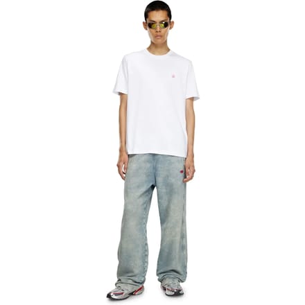 Diesel T Adjust K17 T-shirt Met Korte Mouwen Wit L Man