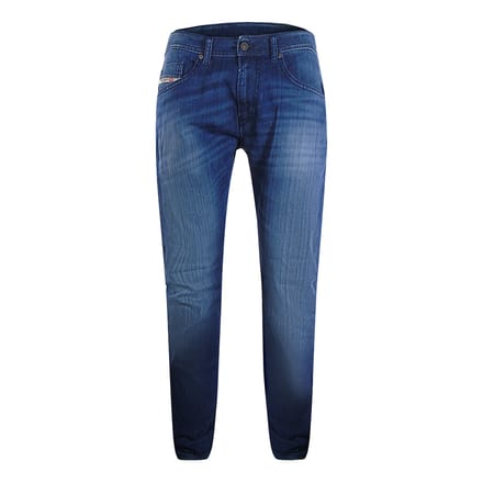 Diesel Thommer-r Donkerblauwe Denimbroek