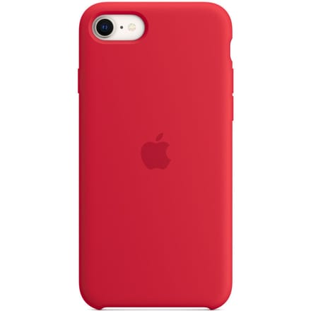 Apple hoesje geschikt voor Apple iPhone 7/8/SE (2020)/SE (2022) - Siliconen Back Cover - Rood