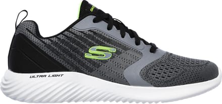 Skechers Bounder-Verkona Heren Sneakers - Charcoal/Grey