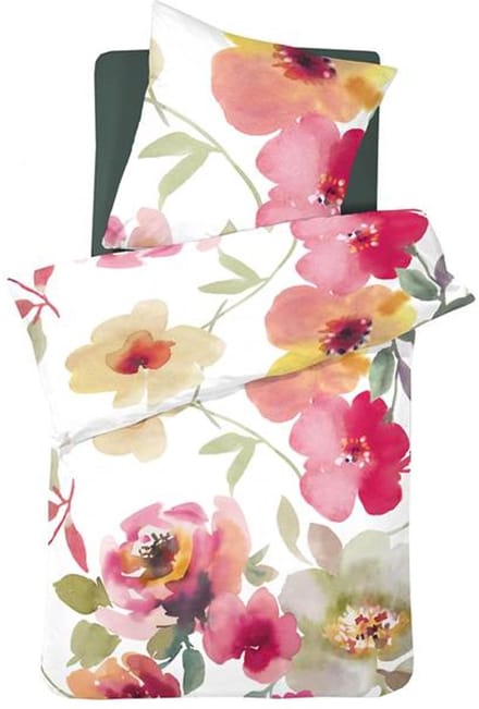 Cinderella Dekbedovertrek Flore - Roze - 140x220
