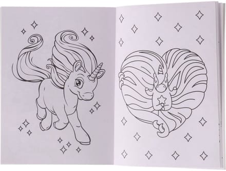 Mondikaarten My Most Beautiful Unicorn Coloring Book 48 pages.