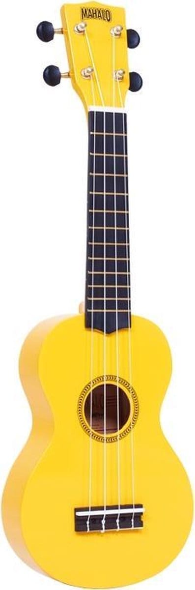Mahalo MR1 Rainbow Series Sopraan ukulele Geel