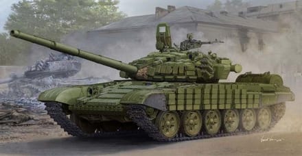 Trumpeter 05599 Russian T-72B/B1 MBT Bouwpakket Schaal 1:35